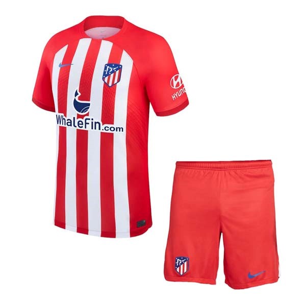 Camiseta Atlético de Madrid Replica Primera Ropa Niño 2023/24